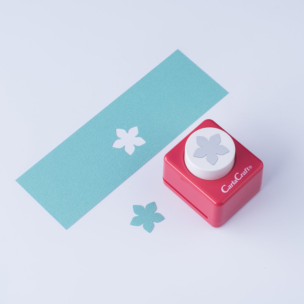 Amazon.co.jp: カール事務器 クラフトパンチ キキョウ ミドル